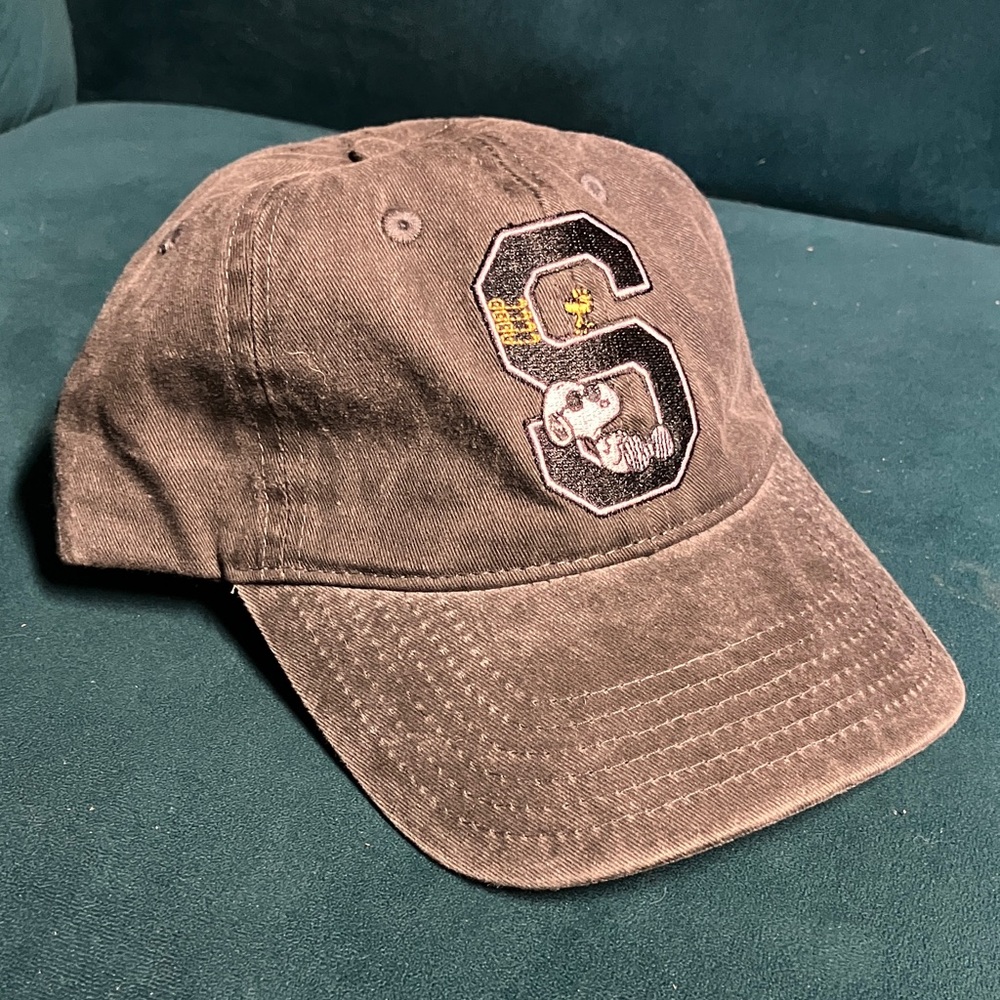 Peanuts Charcoal Cap with Joe Cool Snoopy